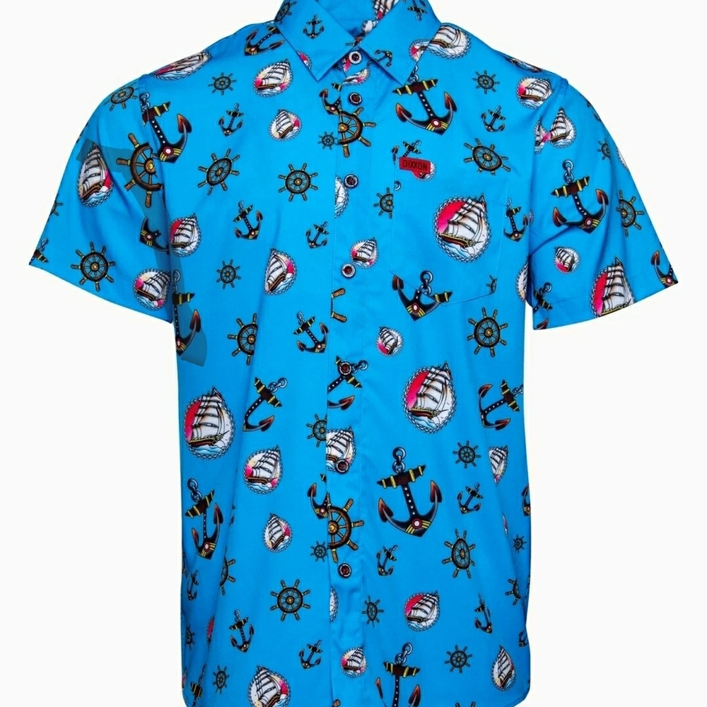 DIXXON FLANNEL MENS LARGE "HOLD FAST" BAMBOO SHIRT